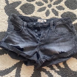 Free people shorts black